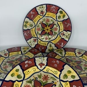 Patterned plates (4)any occasion